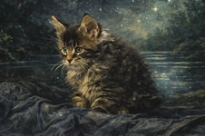 Maine Coon kitten Buslik StarPaws, color n 22, litter B, 23.12.2017