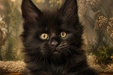 Maine Coon kitten Eisa StarPaws, color n, litter E, 16.10.2019