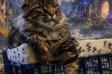 Maine Coon kitten Floyd StarPaws, color n 22, litter F, 24.04.2019
