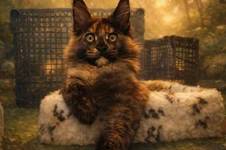 Maine Coon kitten Fortuna StarPaws, color f, litter F, 24.04.2019
