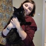 Maine Coon kitten Indigo StarPaws, color n, litter I, 03.08.2019