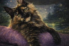 Maine Coon kitten Intuition StarPaws, color f, litter I, 03.08.2019
