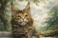 Maine Coon kitten Vasilinka StarPaws, color fs 22, litter V, 18.12.2021